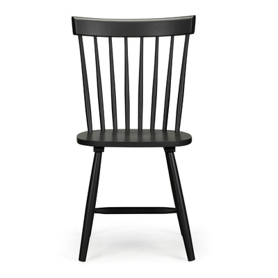 Set Of 4 Torino Black Chairs