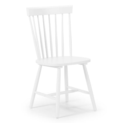 Set Of 4 Torino White Chairs
