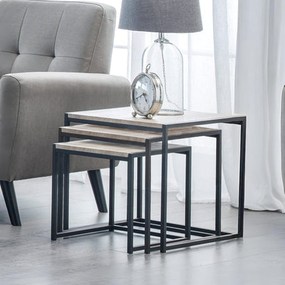 Tribeca Nest Of 3 Tables - Sonoma Oak