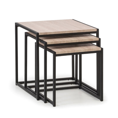 Tribeca Nest Of 3 Tables - Sonoma Oak