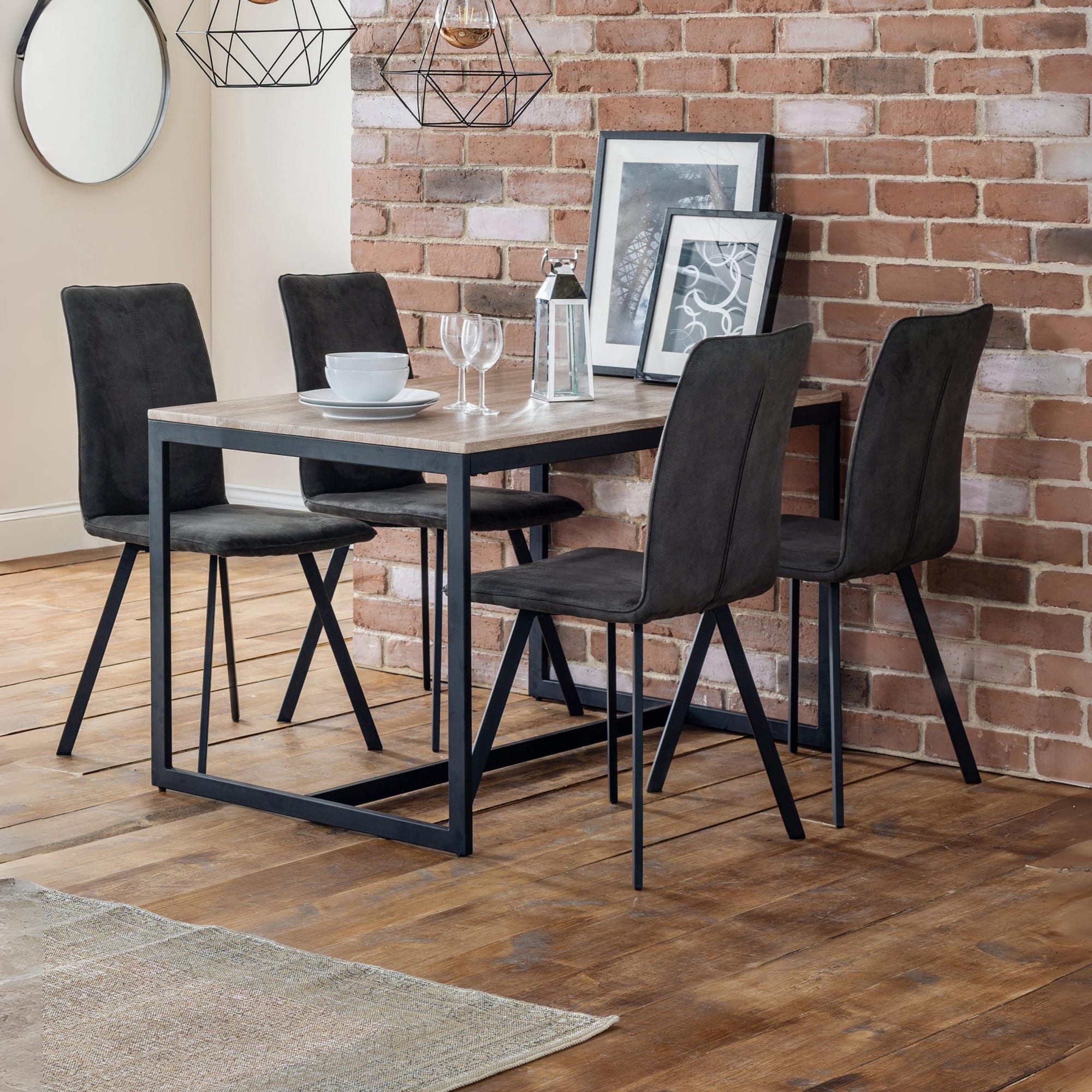 Tribeca Dining Table - Sonoma Oak