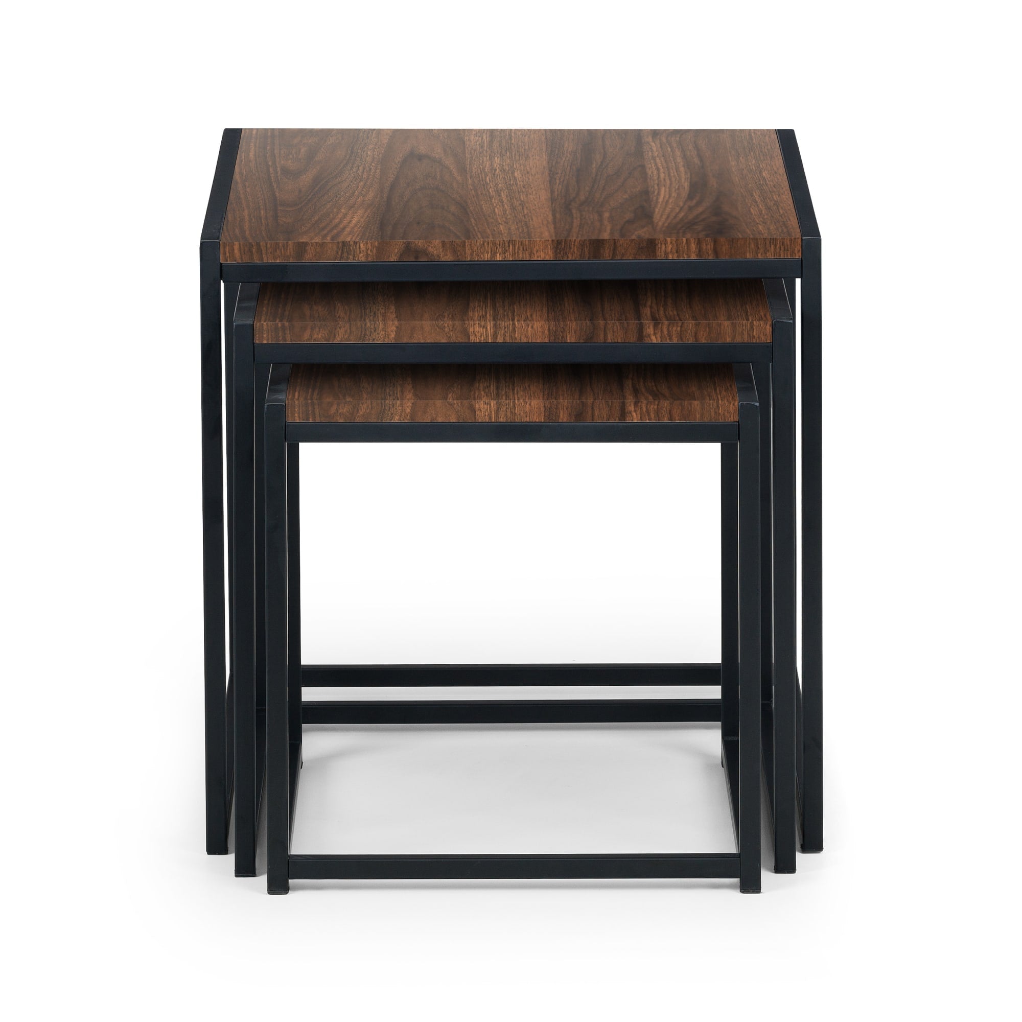 Tribeca Nest Of 3 Tables - Walnut