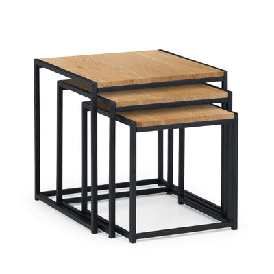 Tribeca Nest Of 3 Tables - Euro Oak