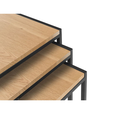 Tribeca Nest Of 3 Tables - Euro Oak