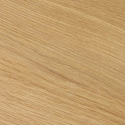 Vera Oak Triangular Side Table with Shelf