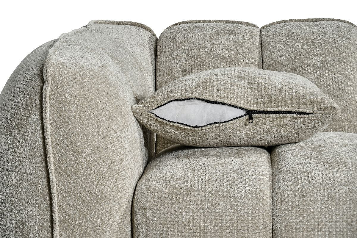 Venice Sofa Beige 3 Seater