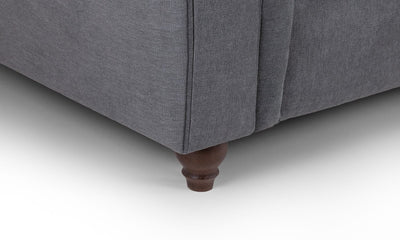 Windsor Fullback Sofa Grey Large Corner