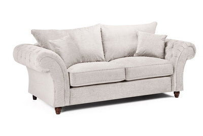 Windsor Fullback Sofa Stone 3 Seater