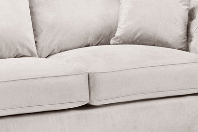 Windsor Fullback Sofa Stone 4 Seater