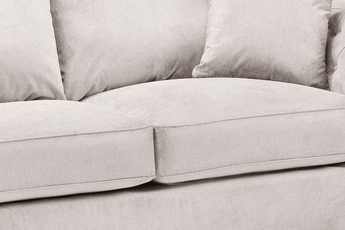 Windsor Fullback Sofa Stone 3 Seater