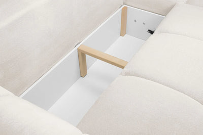 Azzuro Sofabed Cream Universal Left or Right Corner