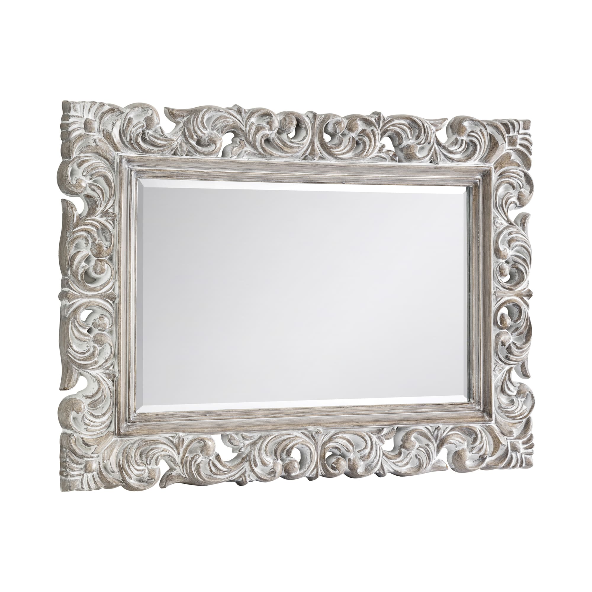 Baroque Distressed Wall Mirror - Cozyo