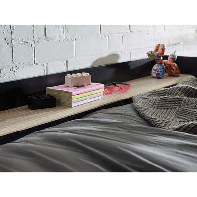 Blaze Gaming Highsleeper - Black And Pale Wood - Cozyo
