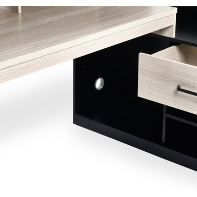 Blaze Gaming Highsleeper - Black And Pale Wood - Cozyo
