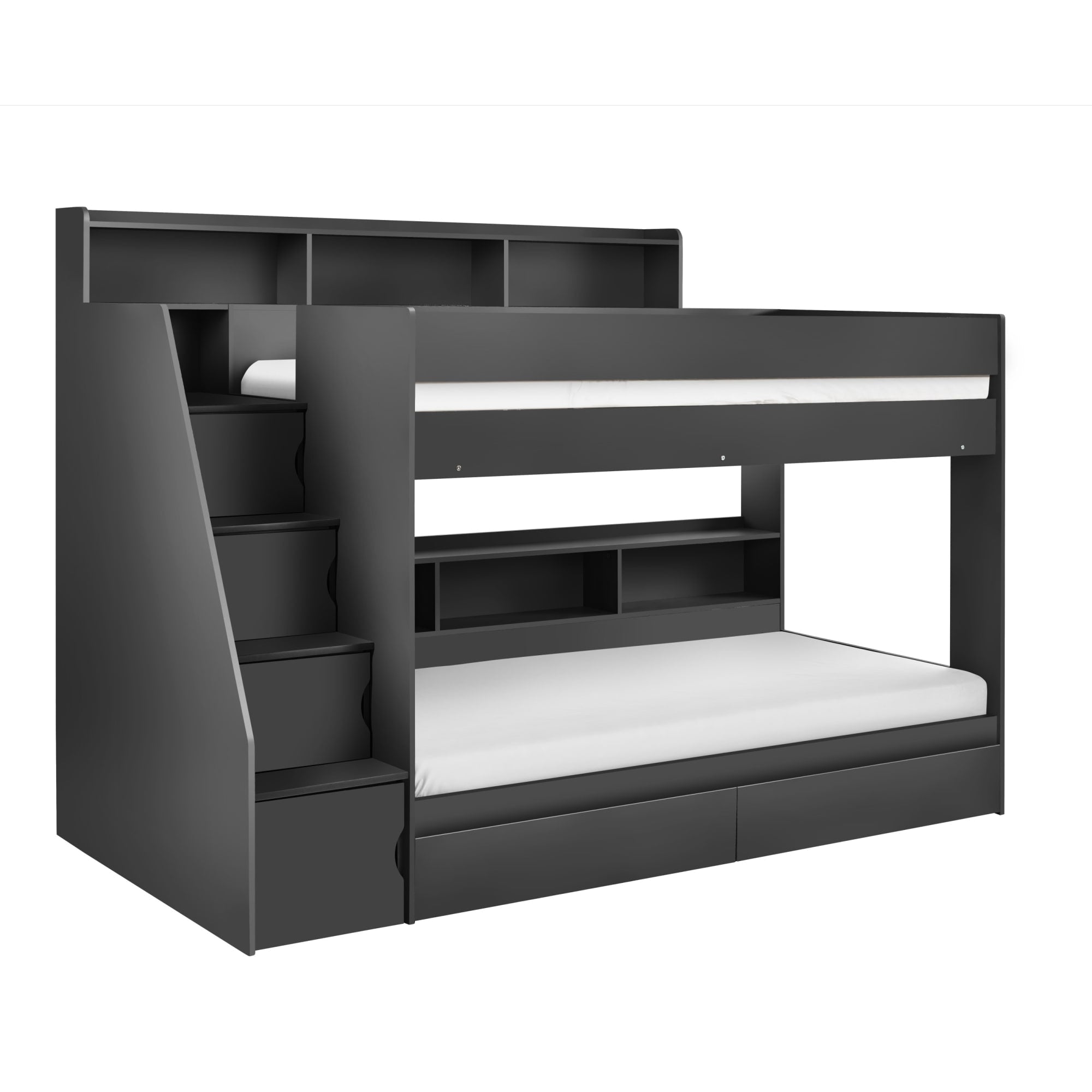 Camelot Staircase Bunk Anthracite - Cozyo