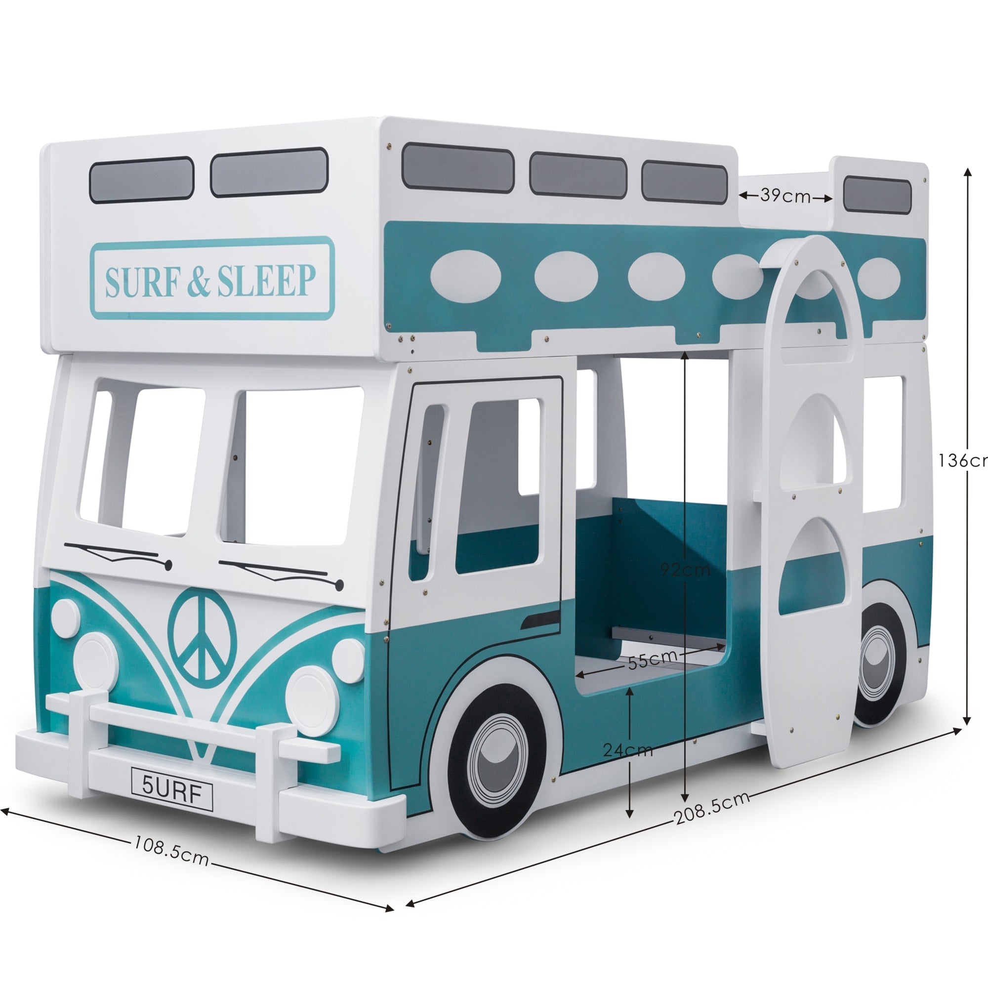 Campervan Bunk Bed - Cozyo