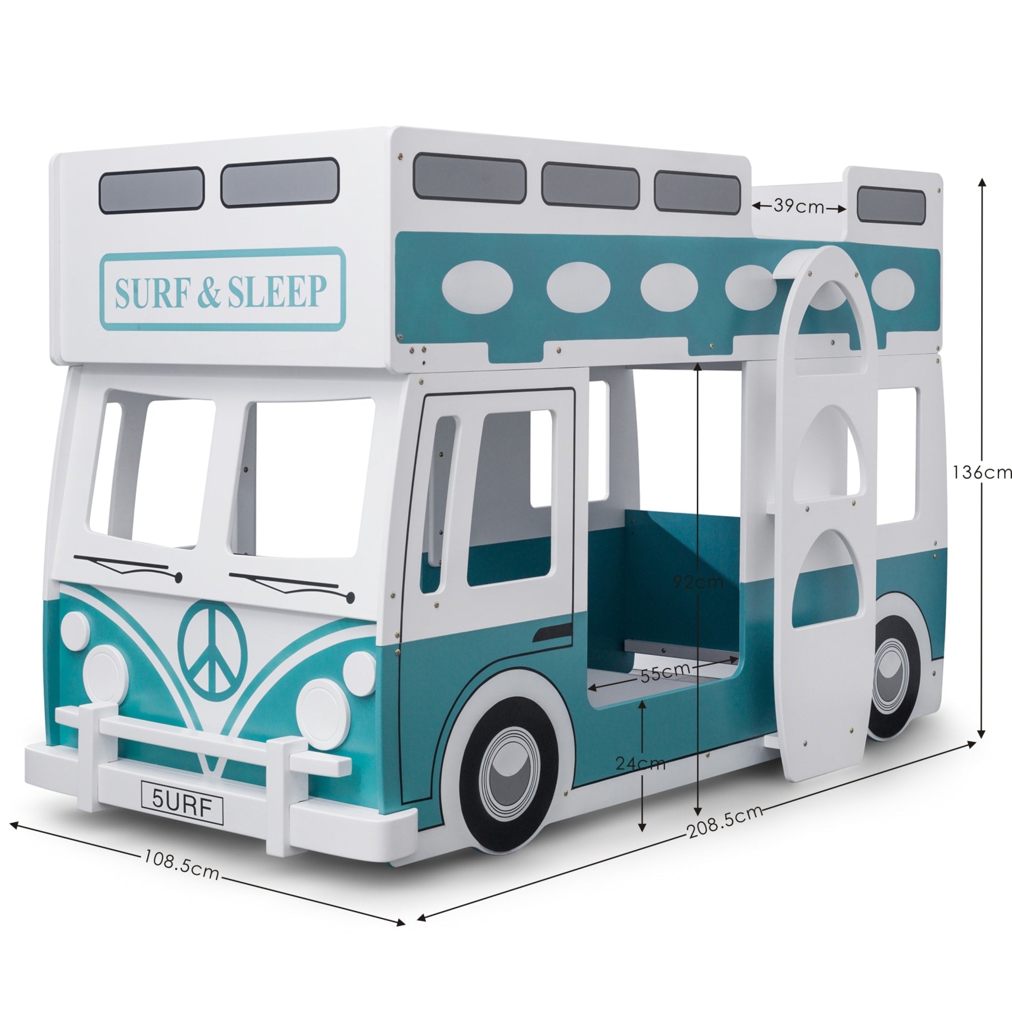 Campervan Bunk Bed - Cozyo