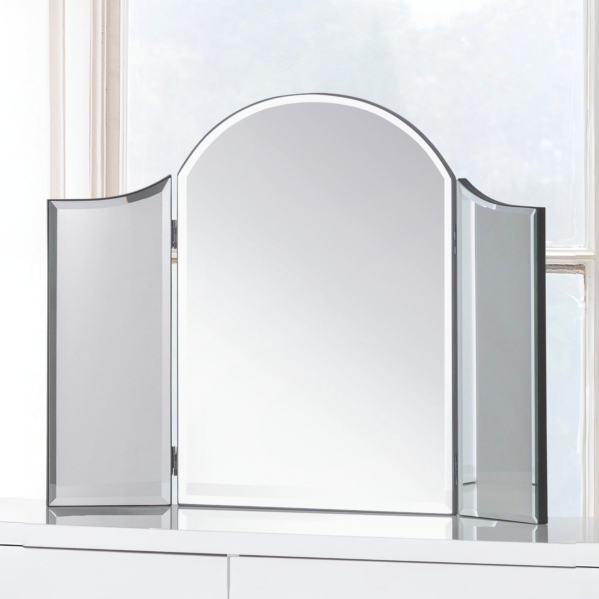 Canto Curved Dressing Table Mirror - Cozyo