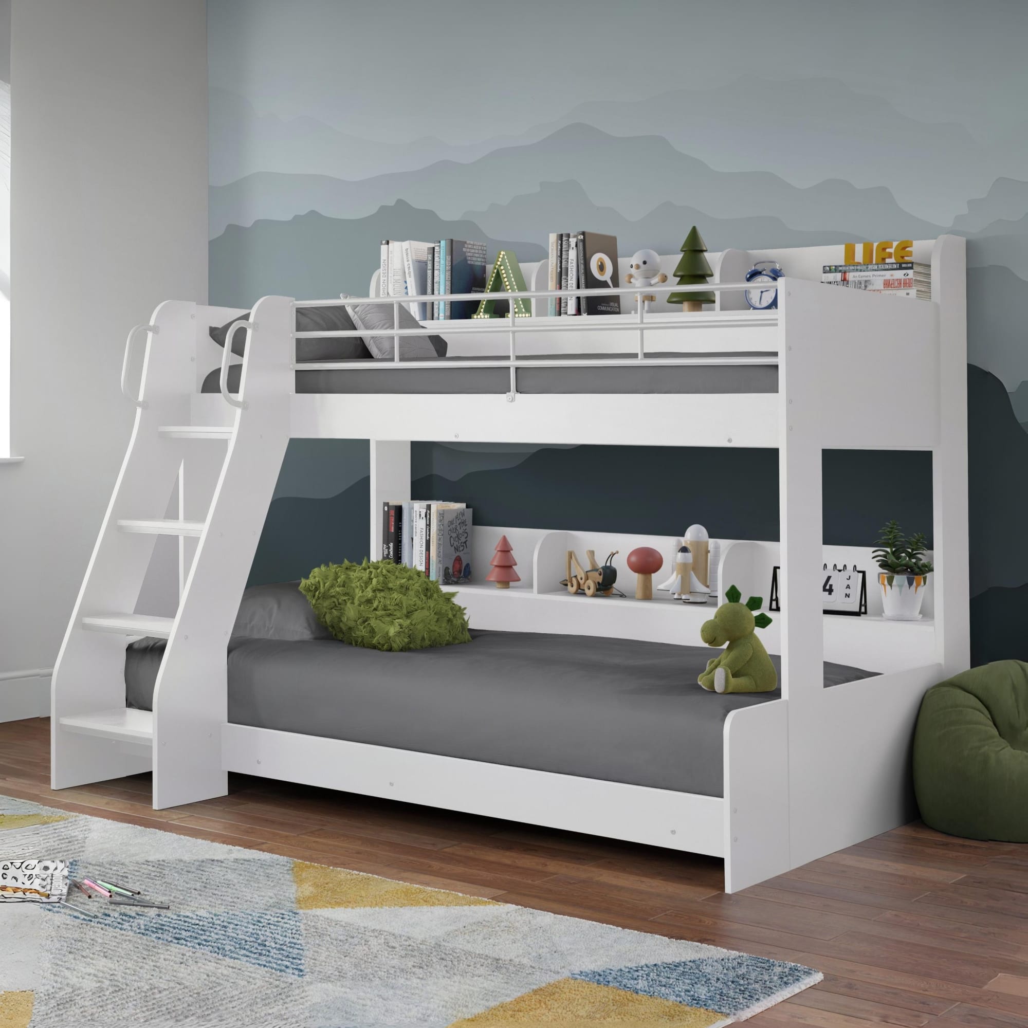 Domino Triple Sleeper White - Cozyo