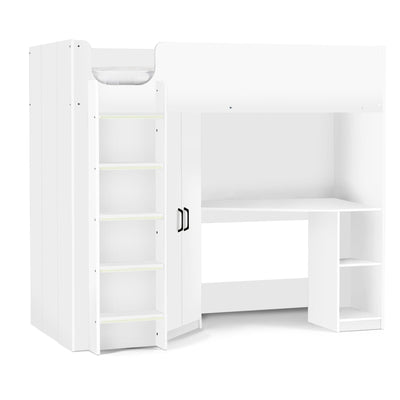 Hercules High Sleeper - All White - Cozyo