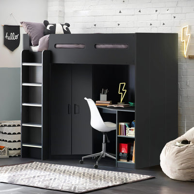 Hercules High Sleeper - Anthracite - Cozyo