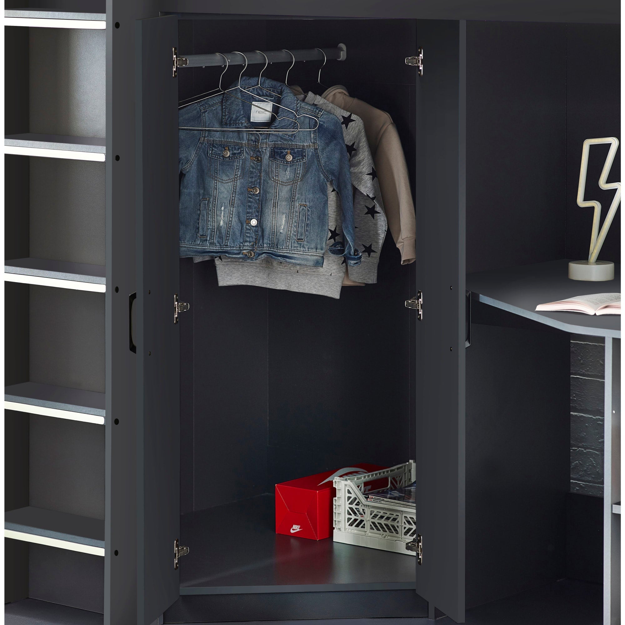 Hercules High Sleeper - Anthracite - Cozyo