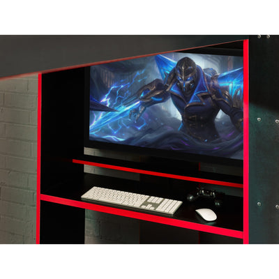 Impact Gaming Bunk Black/Red - Cozyo