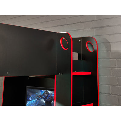 Impact Gaming Bunk Black/Red - Cozyo