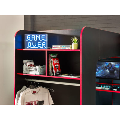 Impact Gaming Bunk Black/Red - Cozyo
