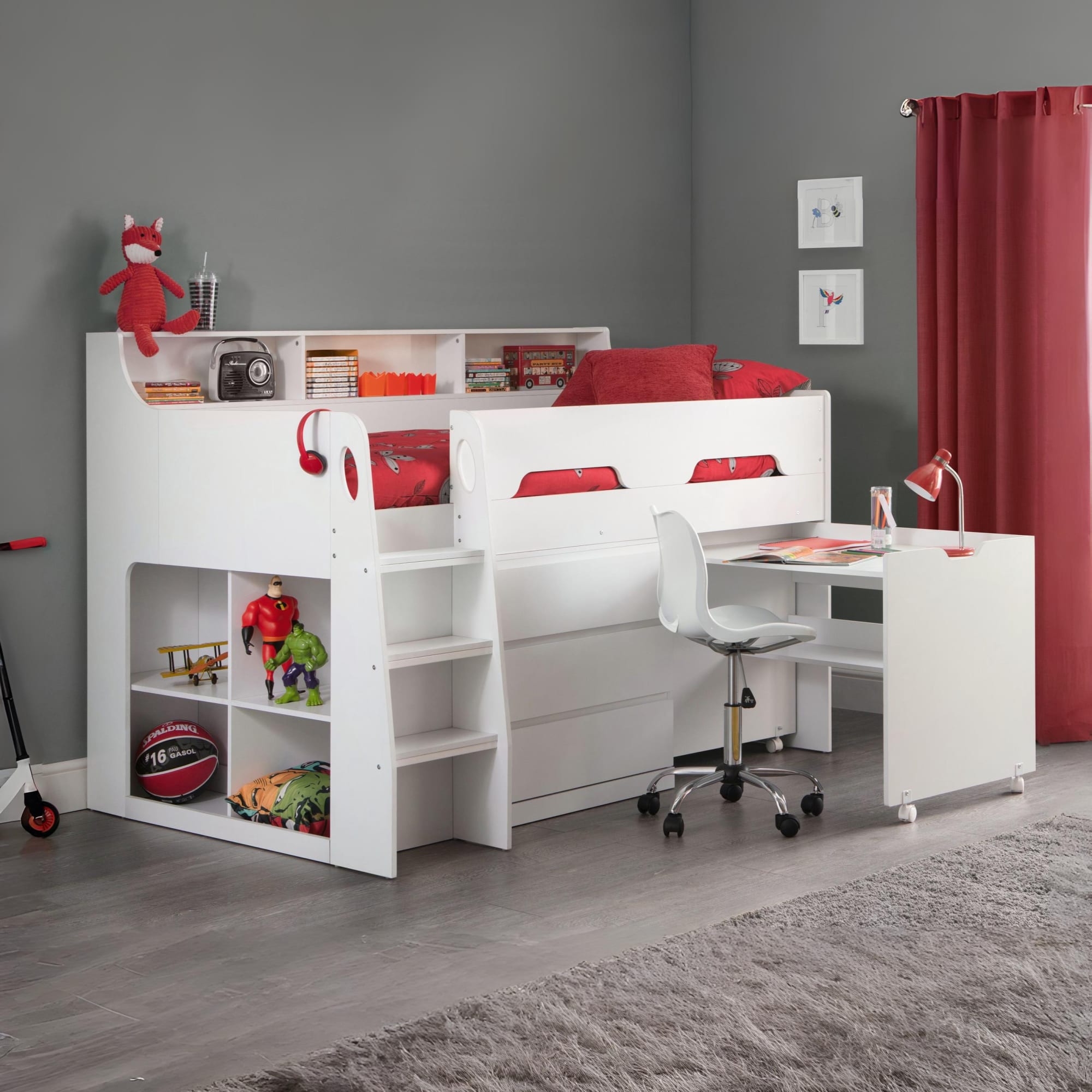 Jupiter Midsleeper White - Cozyo