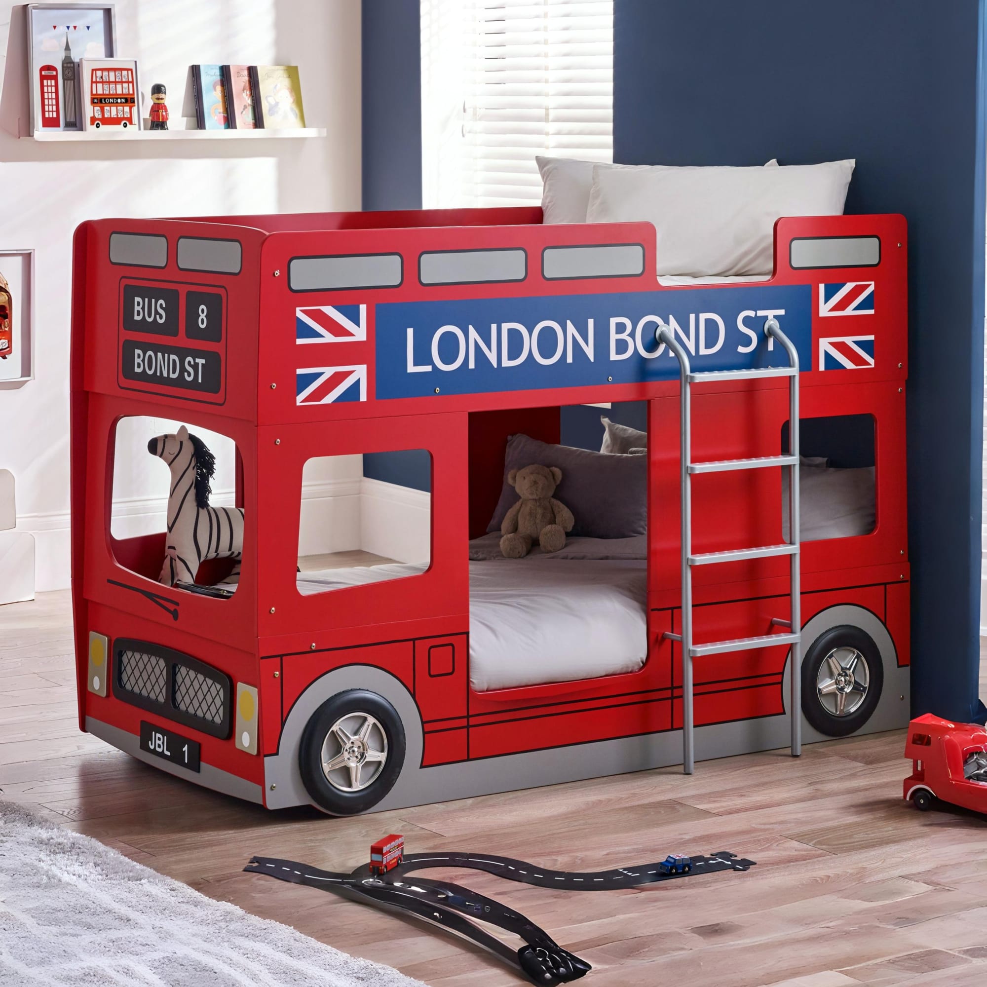 London Bus Bunk Bed - Cozyo