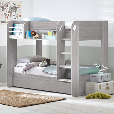 Mars Bunk & Underbed - Grey Oak - Cozyo