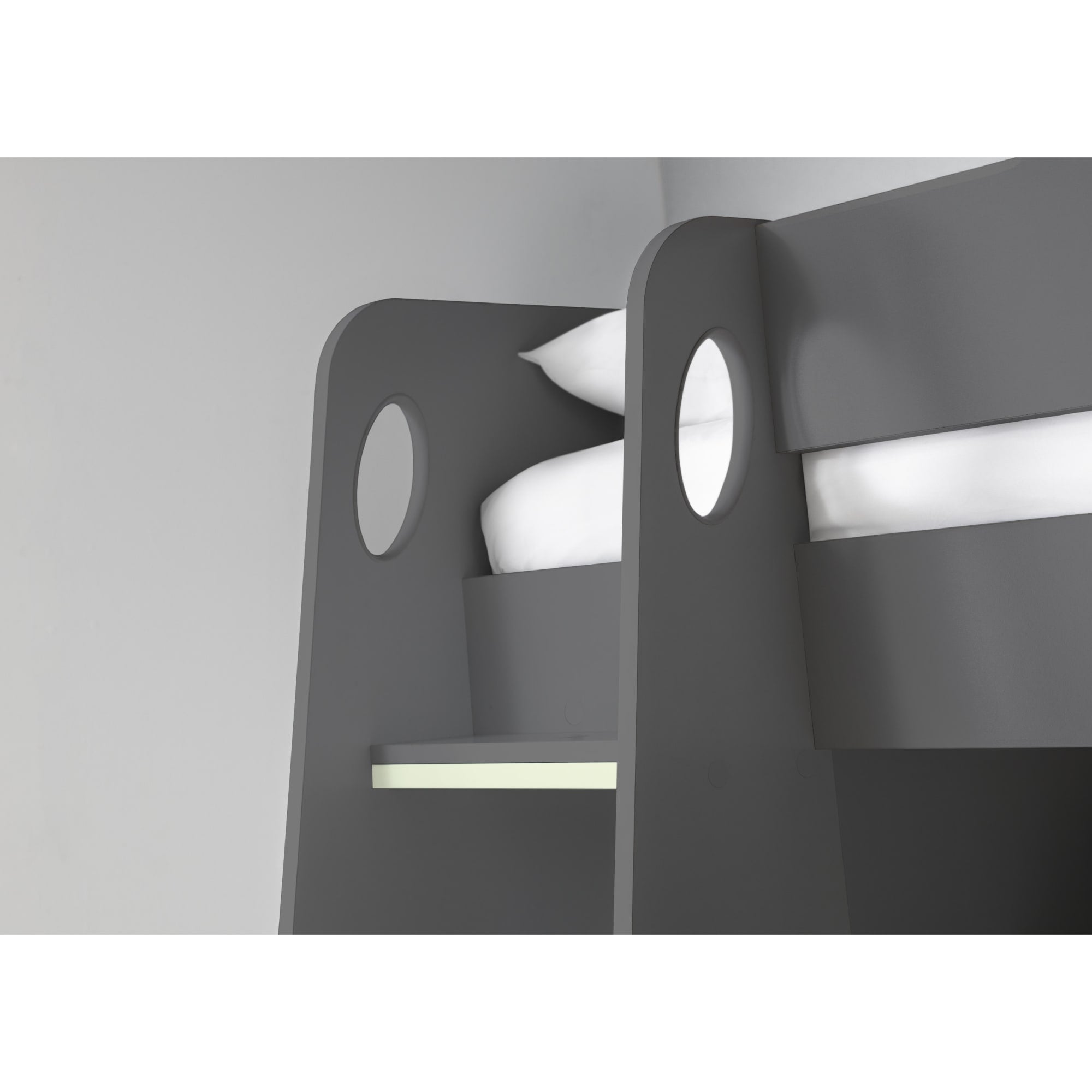 Nebula Gaming Bed With Desk Anthracite - Cozyo