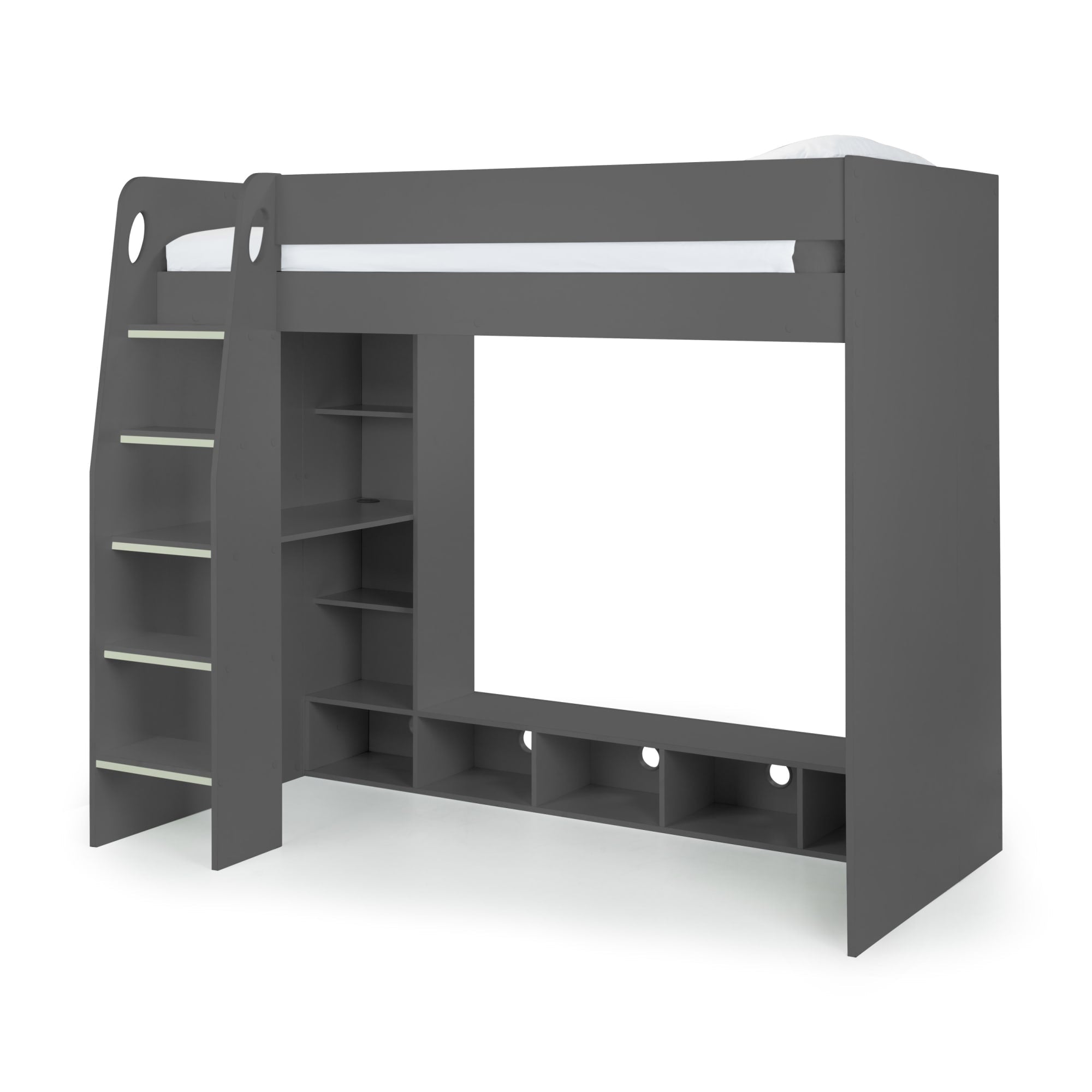 Nebula Gaming Bed With Desk Anthracite - Cozyo