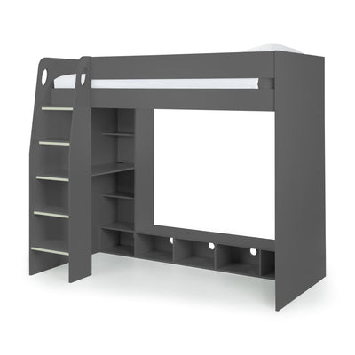 Nebula Gaming Bed With Desk Anthracite - Cozyo
