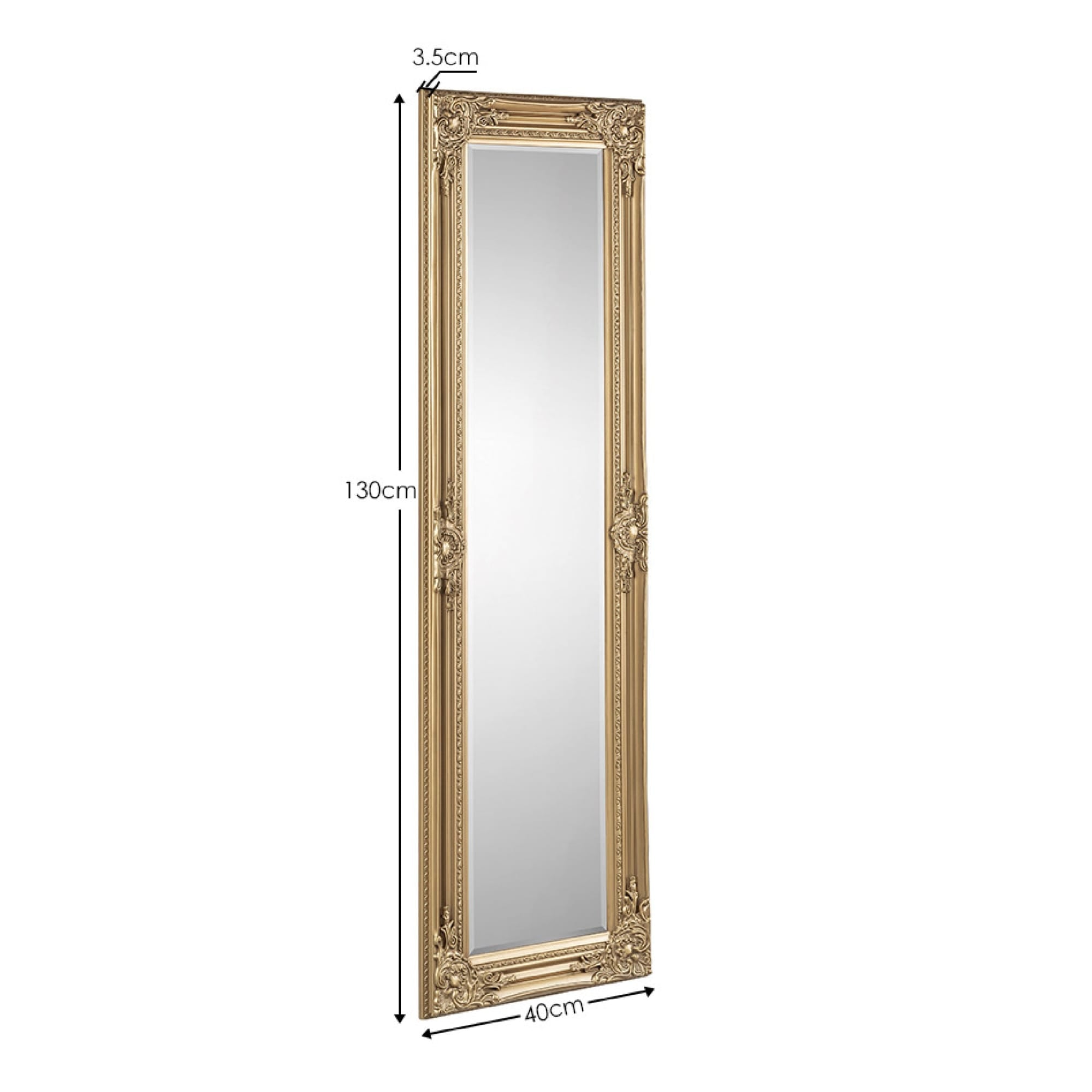 Palais Dress Mirror Gold - Cozyo