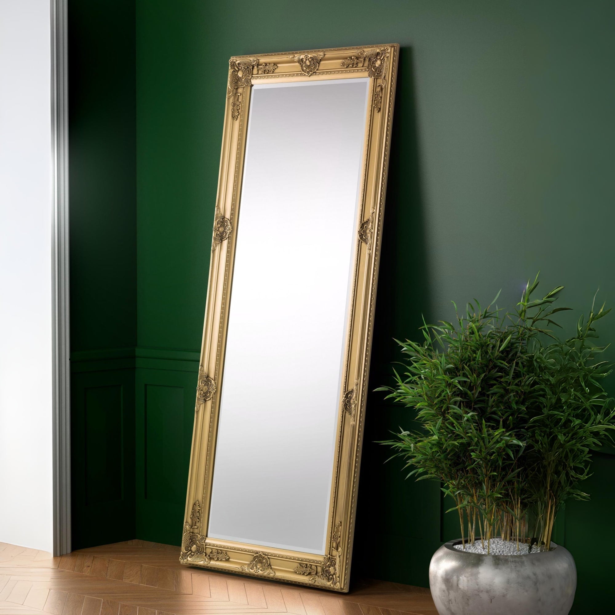 Palais Lean - To Dress Mirror Gold - Cozyo