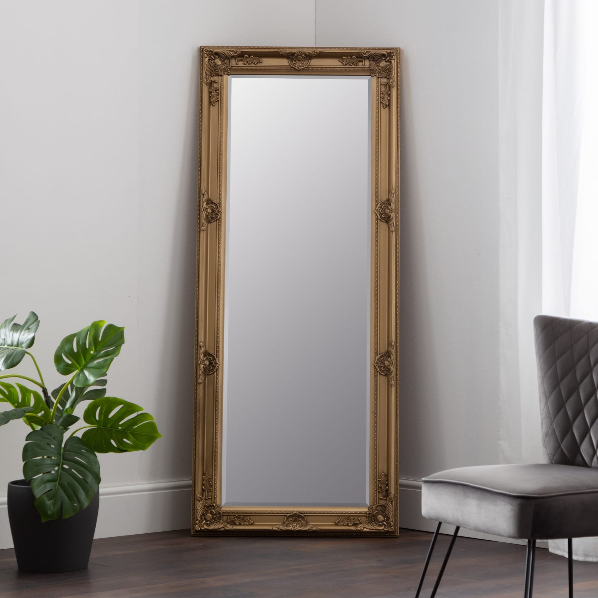 Palais Lean - To Dress Mirror Gold - Cozyo