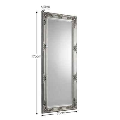 Palais Lean - To Dress Mirror Pewter - Cozyo
