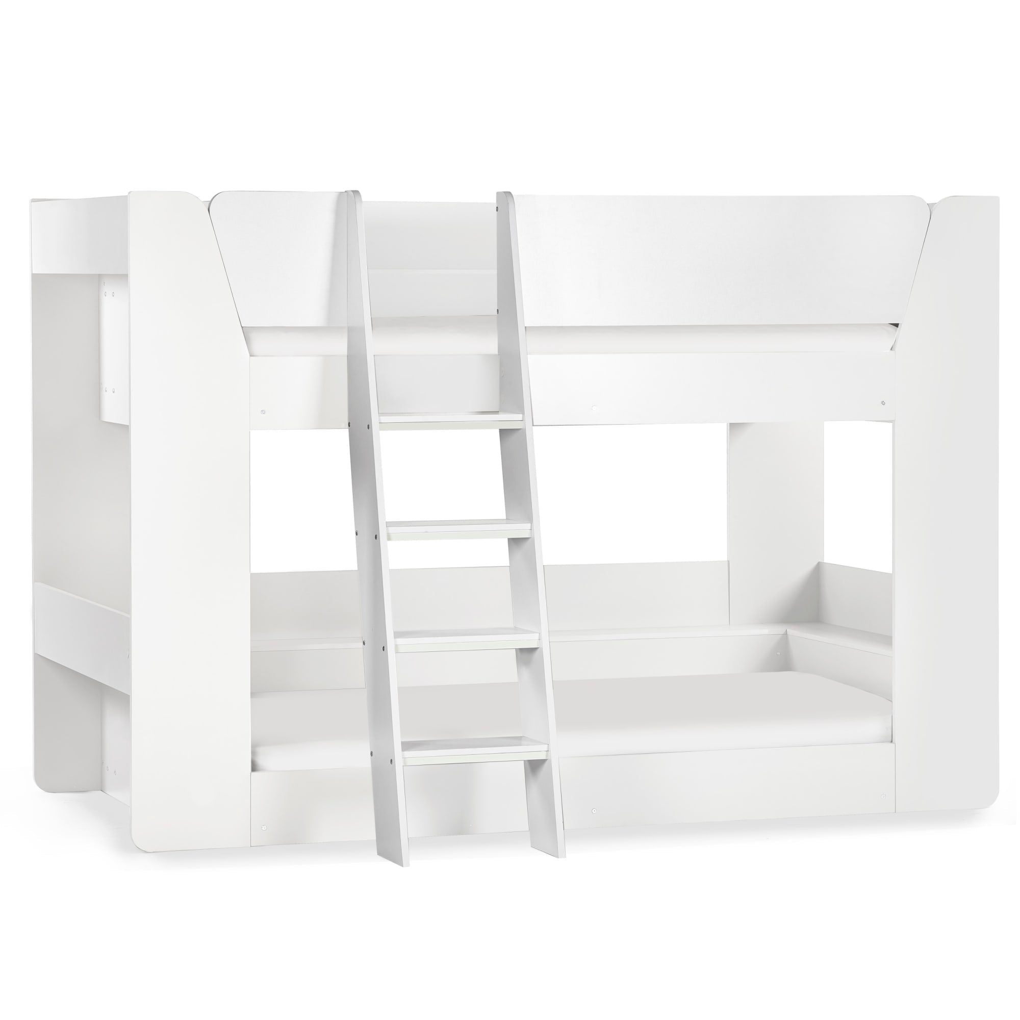 Parsec Bunk Bed All White - Cozyo