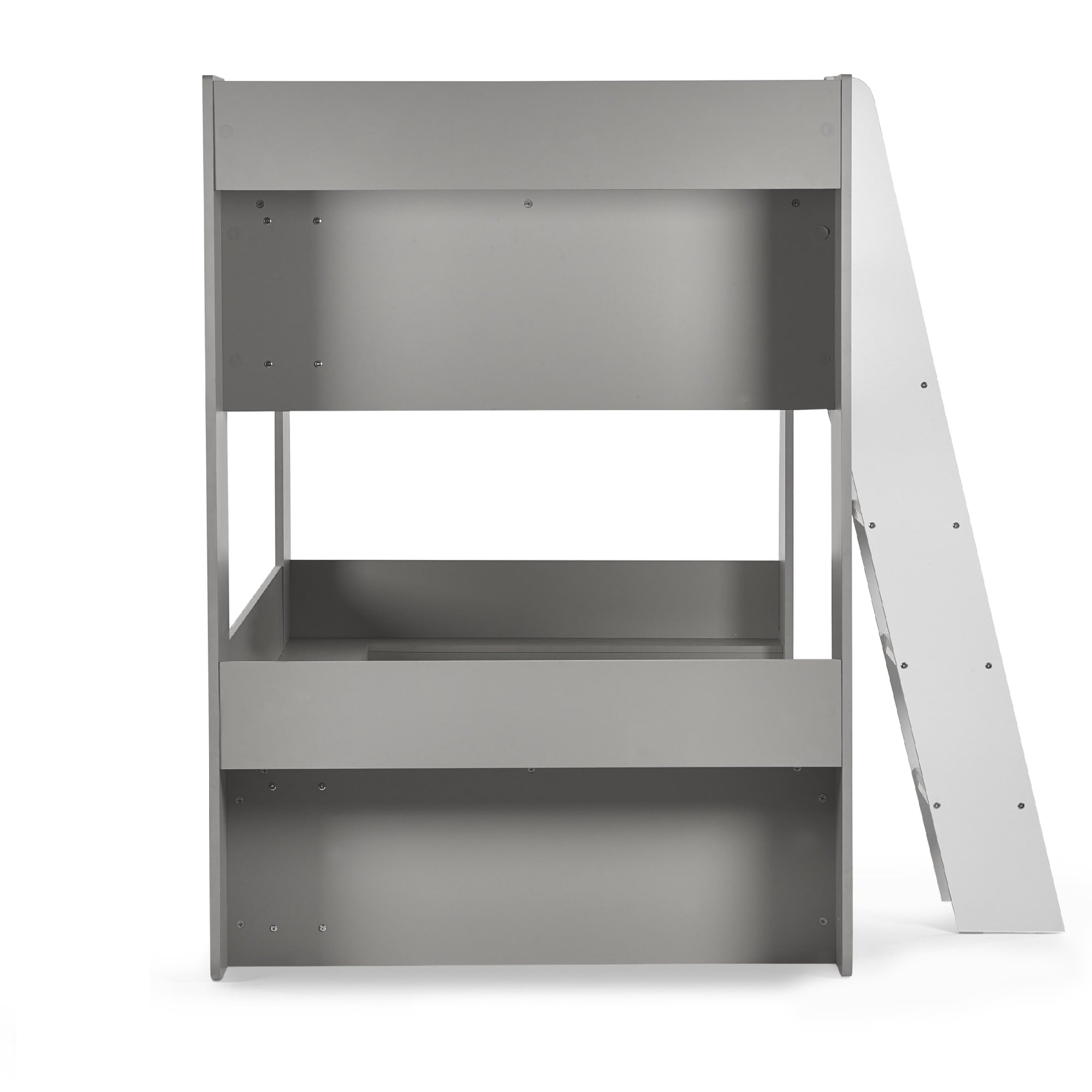 Parsec Bunk Bed Taupe & White - Cozyo