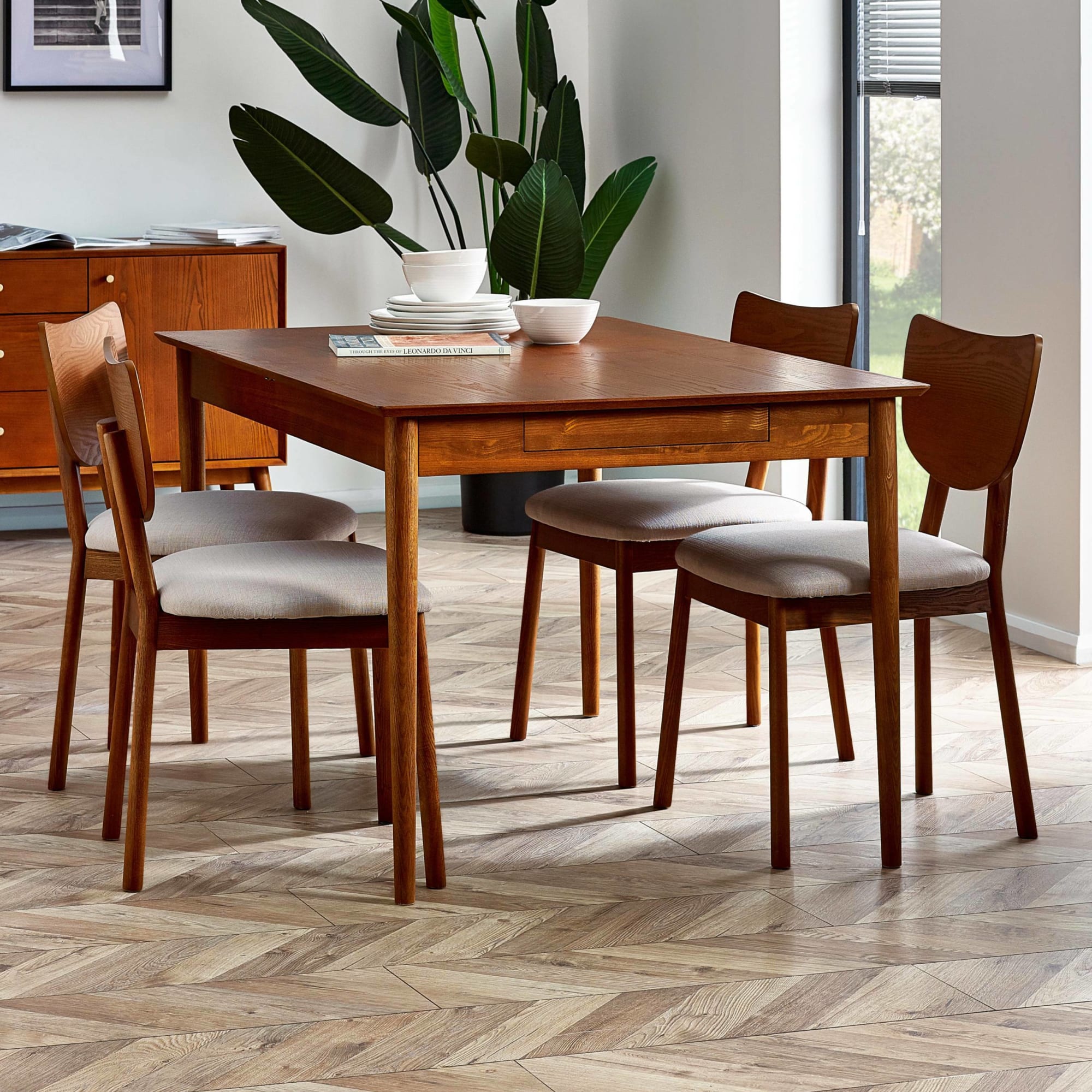 Set Of 2 Lowry Dining Chairs - Cozyo