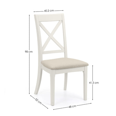 Set Of 2 Provence Dining Chairs - Cozyo