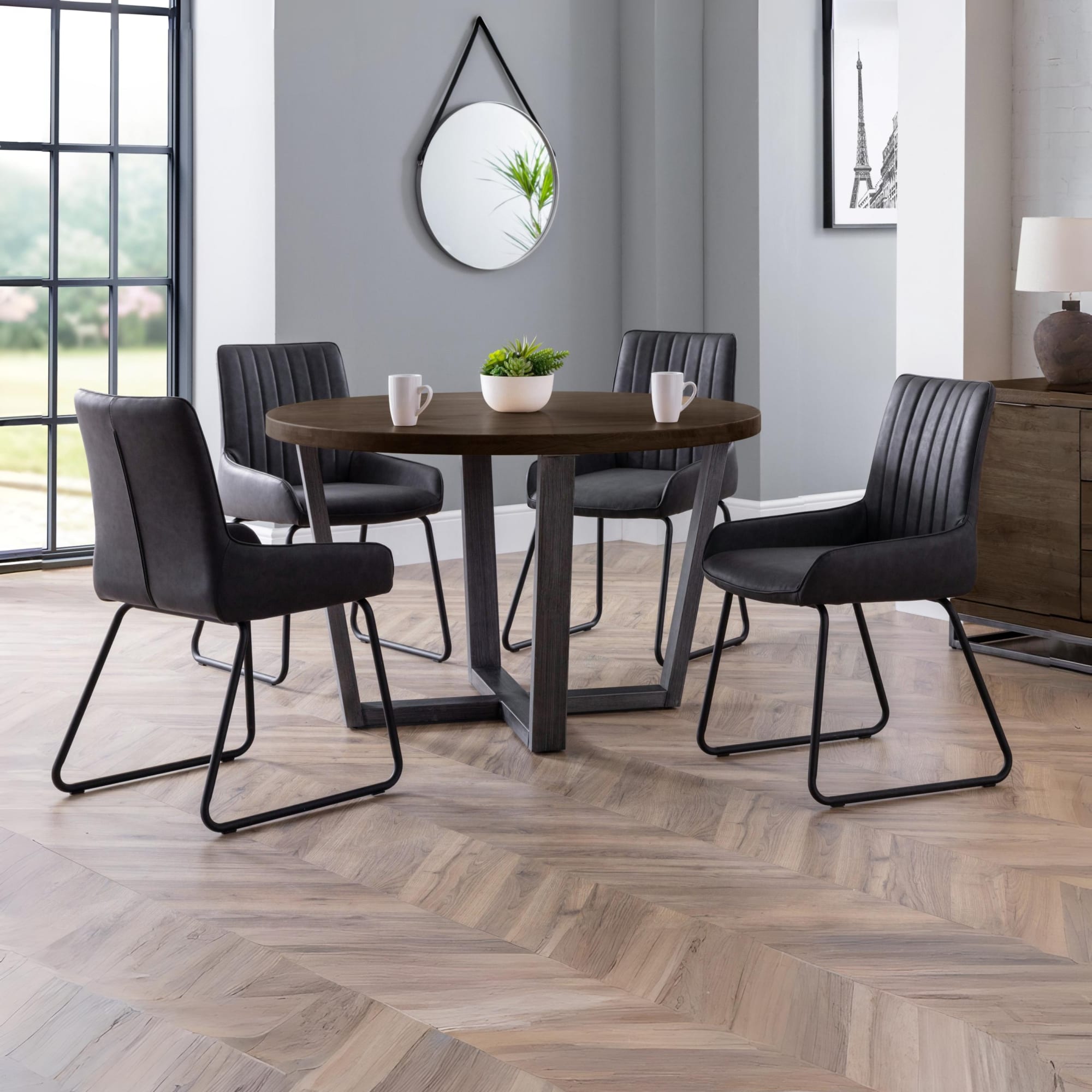 Set Of 2 Soho Dining Chairs - Cozyo