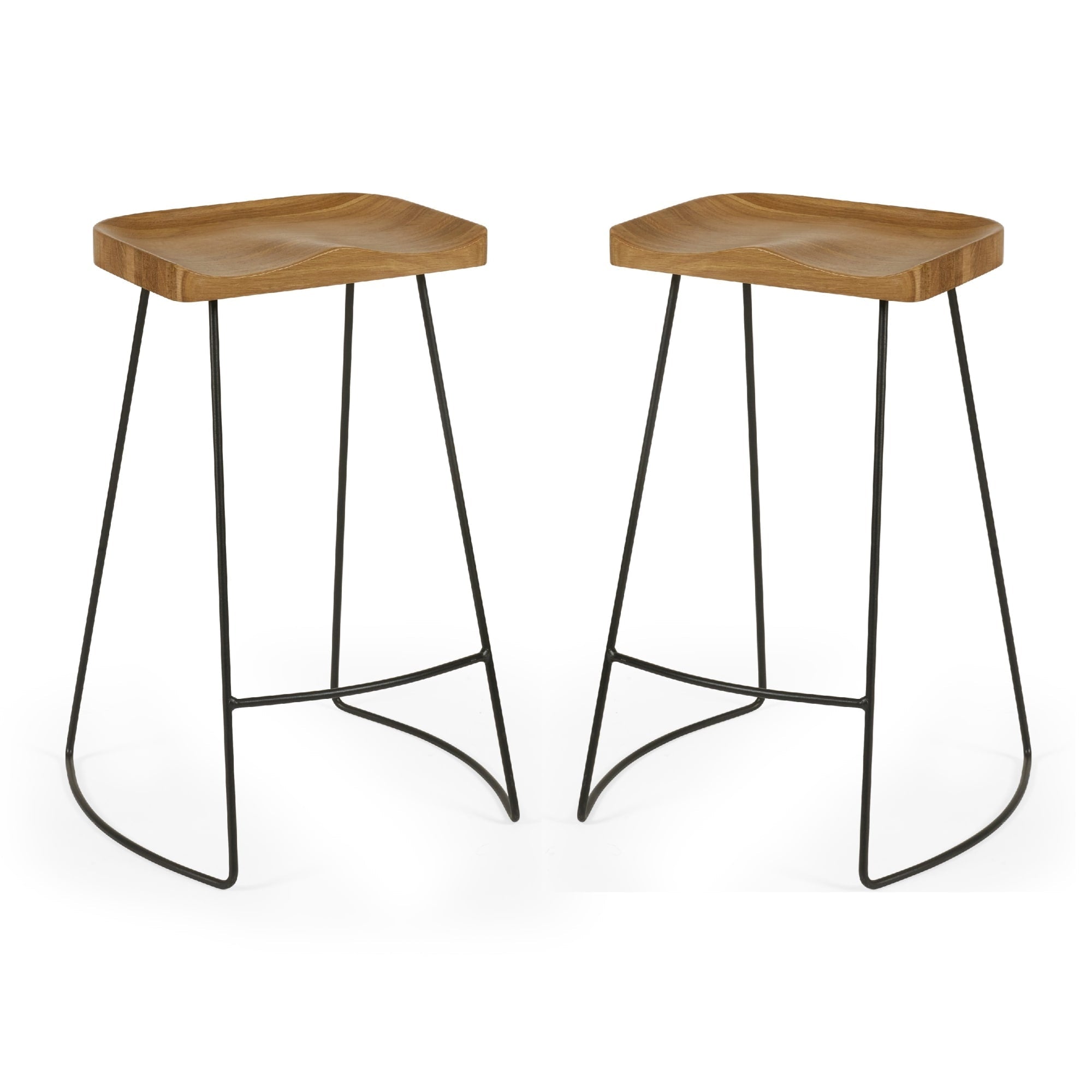 Set of 2 Travis Bar Stools - Cozyo