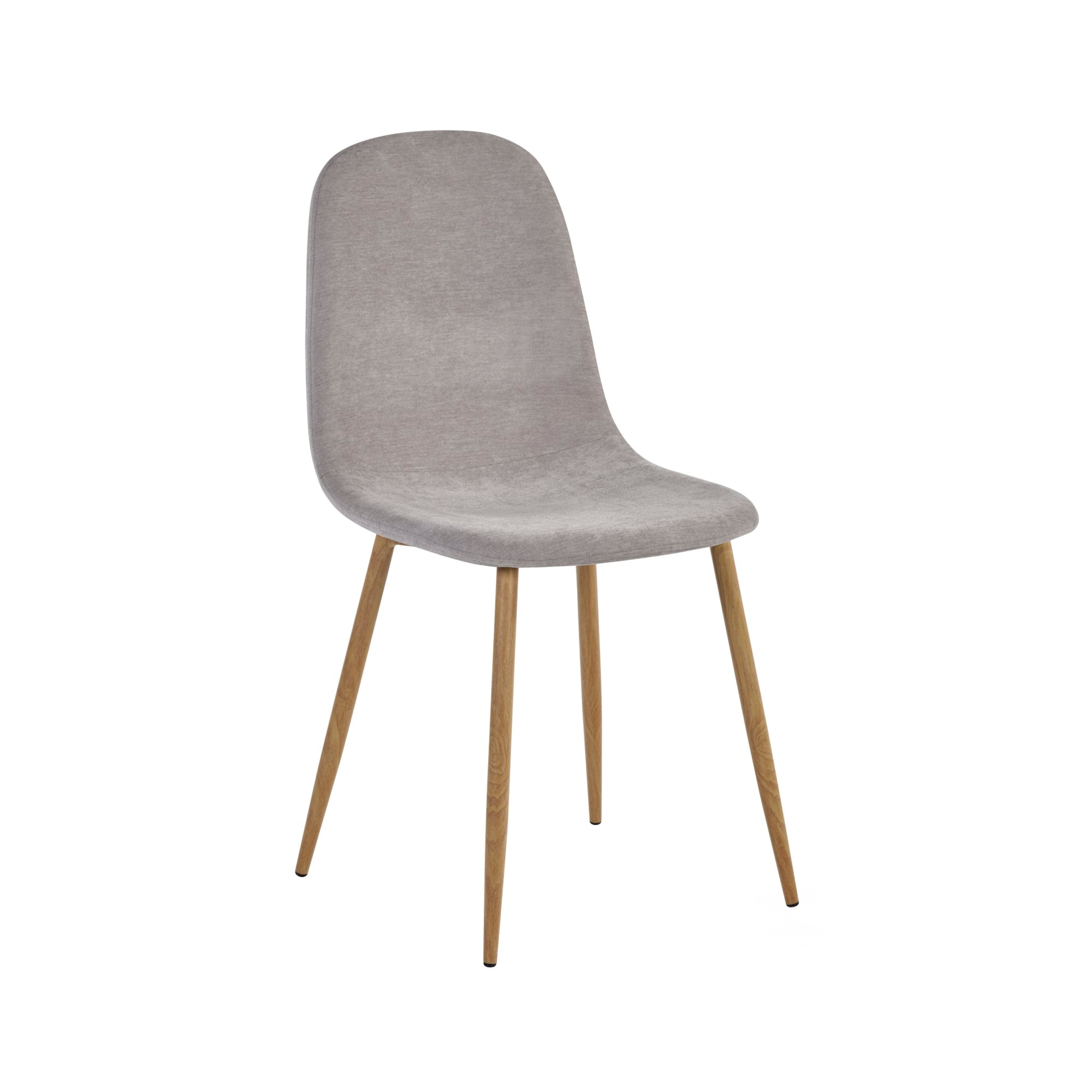 Set of 4 Lottie Beige Chenille Upholstered Dining Chairs - Cozyo