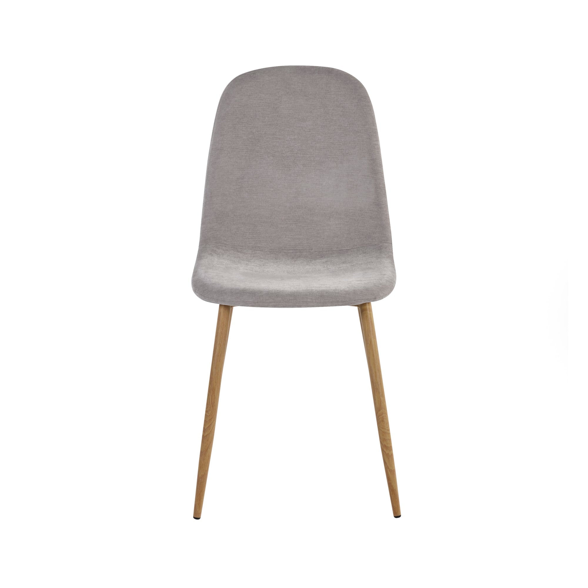 Set of 4 Lottie Beige Chenille Upholstered Dining Chairs - Cozyo