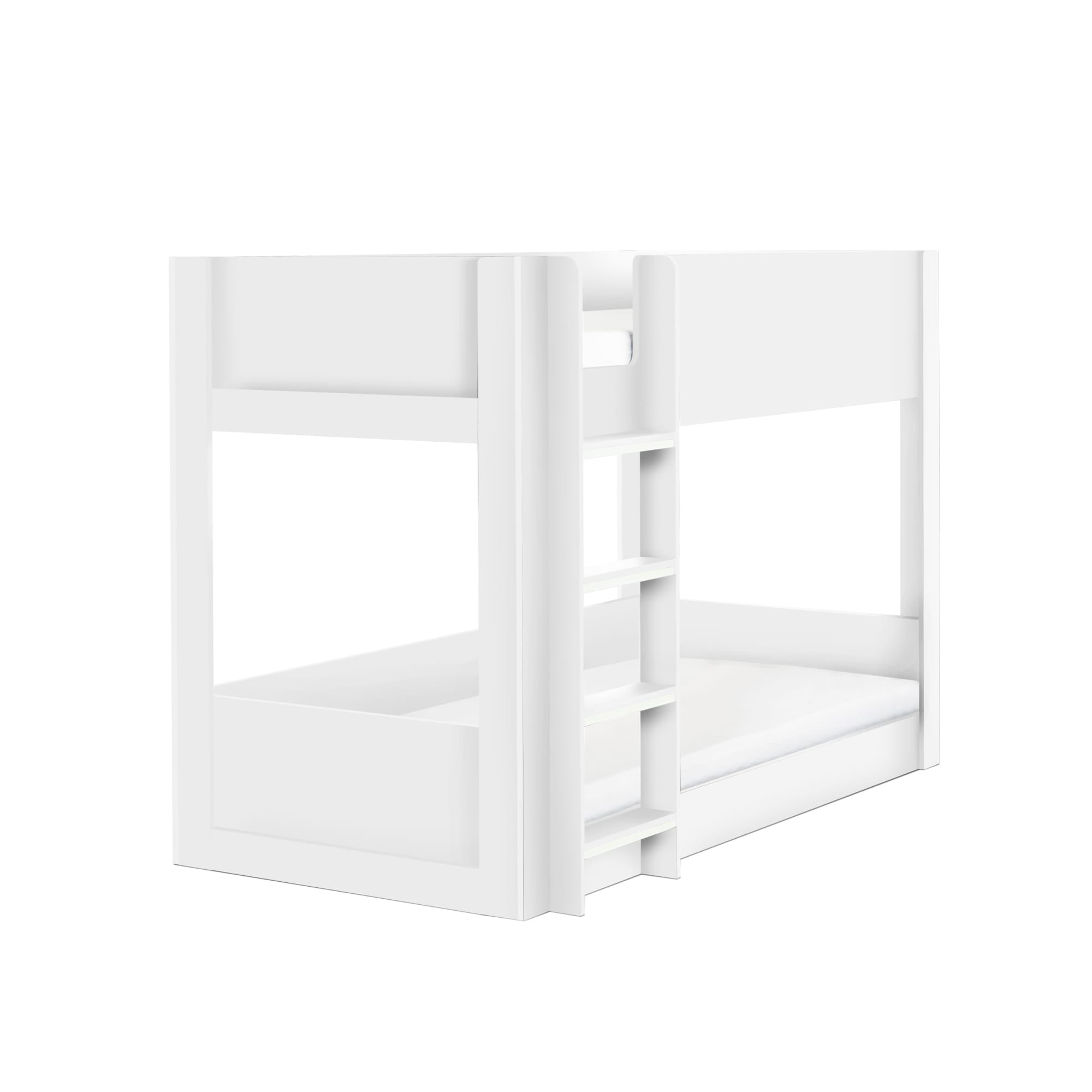 Solomon Bunk Bed - All White - Cozyo