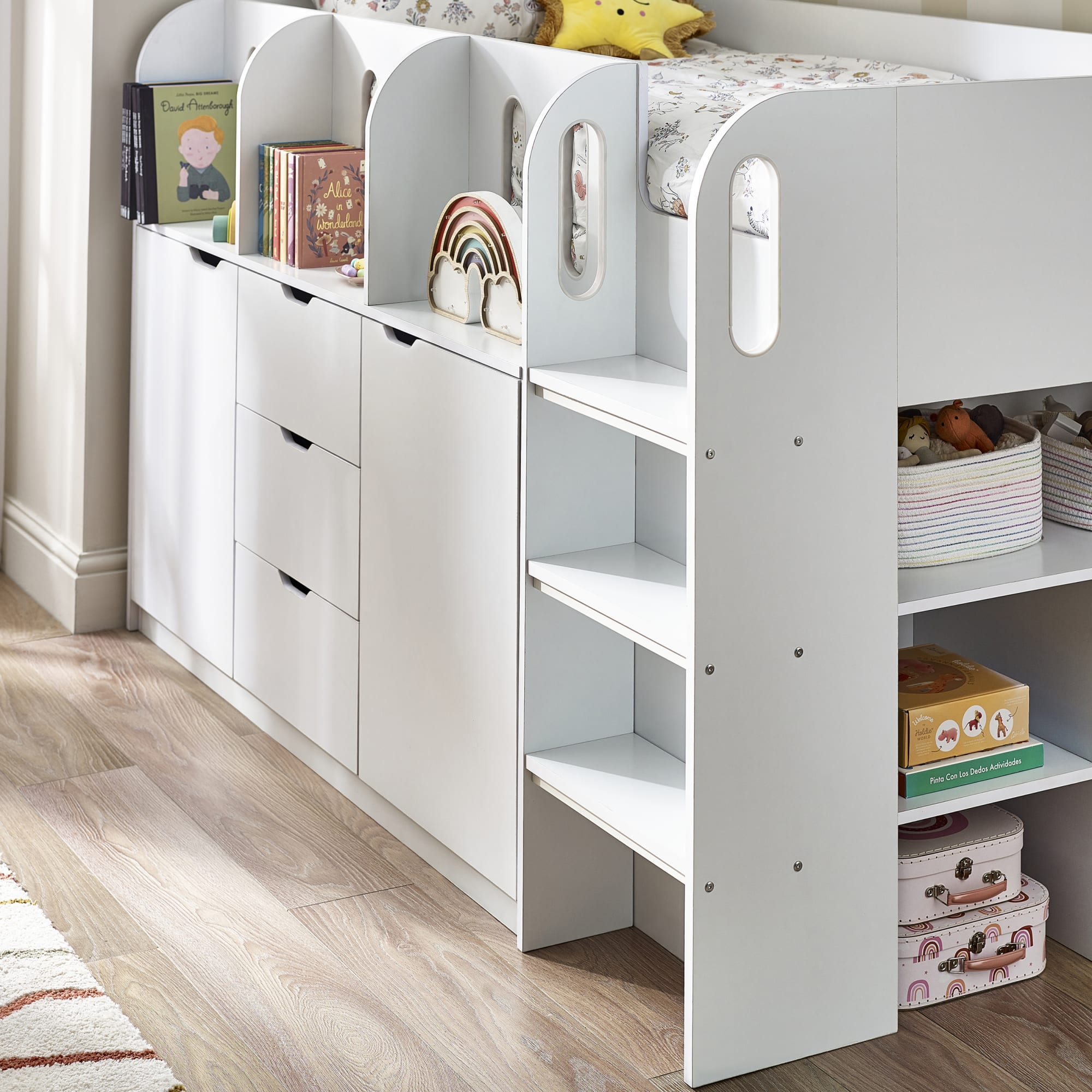 Vision Mid Sleeper Bed - Cozyo