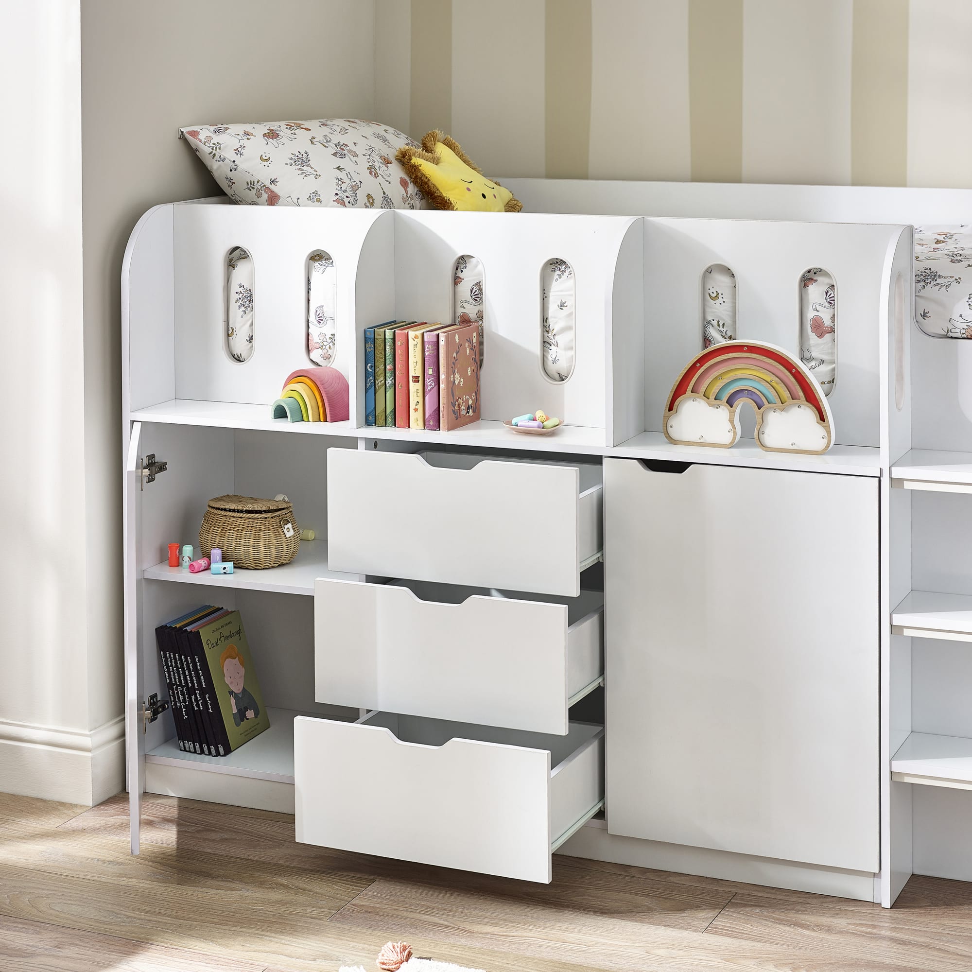 Vision Mid Sleeper Bed - Cozyo